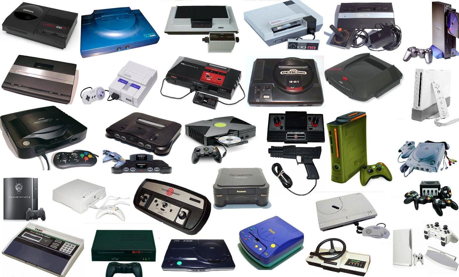 all game consoles in order